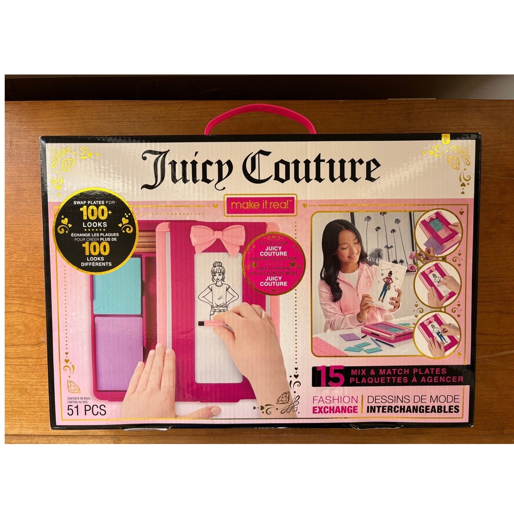 Juicy Couture Make It Real Fashion Design Tablet Mix & Match 51 Pc Kit HOQ2448